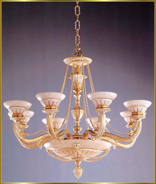 Alabaster Chandeliers Model: RL 380A-100